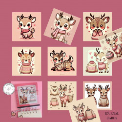 Juffrouw Muis Journal Cards - 10 stuks assortiment