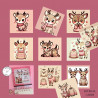 Juffrouw Muis Journal Cards - 10 stuks assortiment