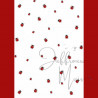 Vellum - bedrukt - lieveheersbeestjes