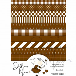 Tiny Cardstock -  A5 - Chocolade