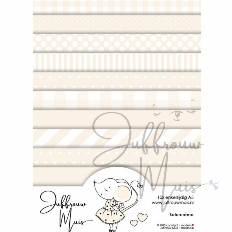Tiny Cardstock -  A5 - Botercreme