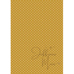 Tiny Cardstock -  A5 - Mosterdgeel - Silk Edition