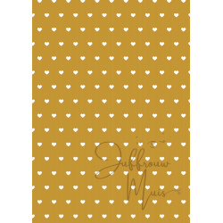 Tiny Cardstock -  A5 - Mosterdgeel - Silk Edition