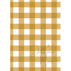 Tiny Cardstock -  A5 - Mosterdgeel - Silk Edition