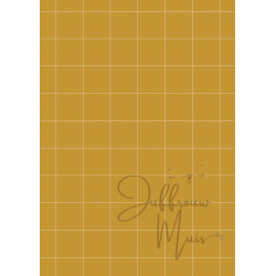 Tiny Cardstock -  A5 - Mosterdgeel - Silk Edition