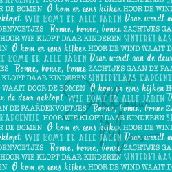 Cardstock - Dank u Sinterklaasje