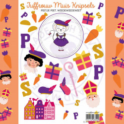 Juffrouw Muis Knipsel - Pietje piet, wiedewiedewiet