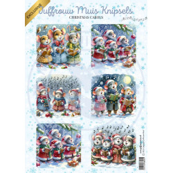 Juffrouw Muis Knipsel - Christmas Carols
