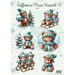 Juffrouw Muis Knipsel - Ted