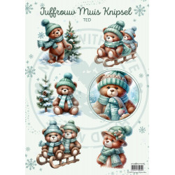 Juffrouw Muis Knipsel - Ted