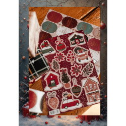 Christmas stickervel