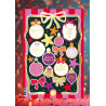 Christmas stickervel - Colorful