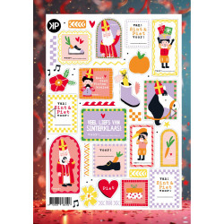 Sinterklaasfeest stickers