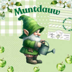 Tiny Cardstock -  A5 - Muntdauw