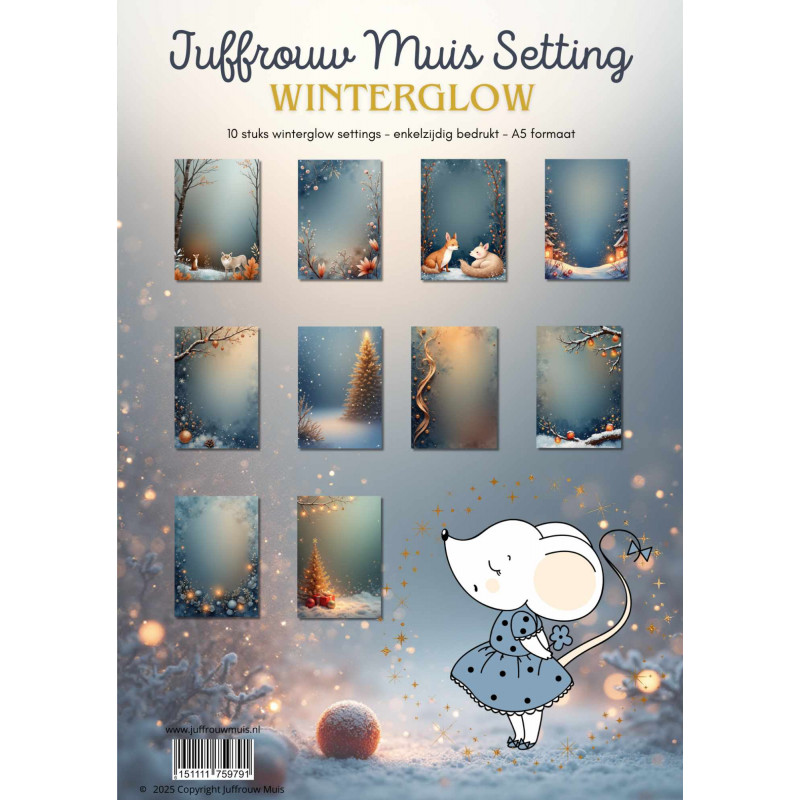 Juffrouw Muis Setting -  Winterglow Juffrouw Muis Setting -  Winterglow