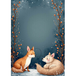 Juffrouw Muis Setting -  Winterglow