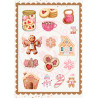 Juffrouw Muis Paperpad - Gingerbread Cookie