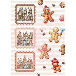 Juffrouw Muis Paperpad - Gingerbread Cookie