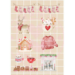 Juffrouw Muis Paperpad - Gingerbread Cookie