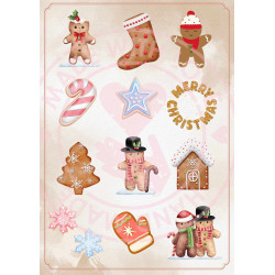 Juffrouw Muis Paperpad - Gingerbread Cookie