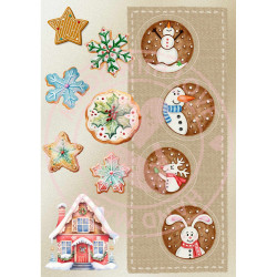 Juffrouw Muis Paperpad - Gingerbread Cookie