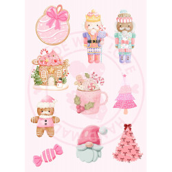 Juffrouw Muis Paperpad - Gingerbread Cookie