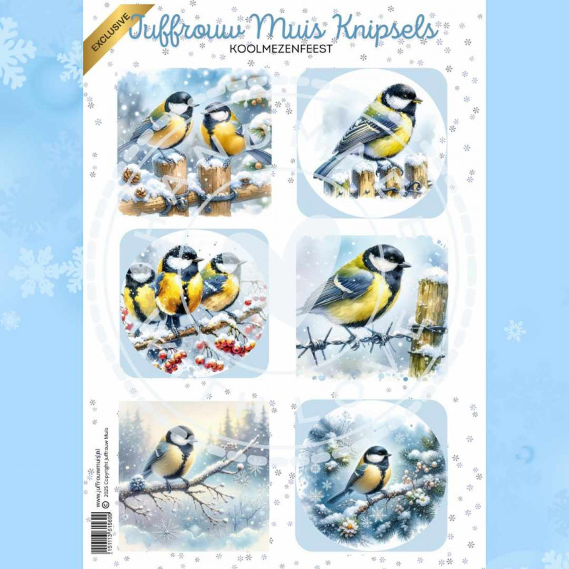 Juffrouw Muis Knipsel - Koolmezenfeest