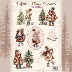 Juffrouw Muis Knipsel - Noortje