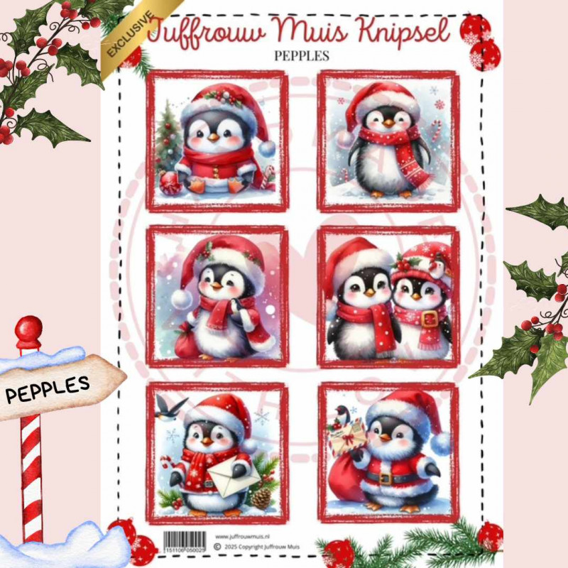 Juffrouw Muis Knipsel - Pepples