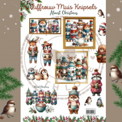 Juffrouw Muis Knipsel - Almost Christmas