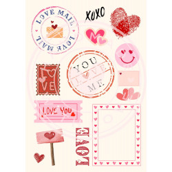 Tiny Cardstock -  LOVE