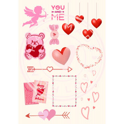 Tiny Cardstock -  LOVE