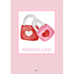 Juffrouw Muis - Sluitstickers - Hartendief