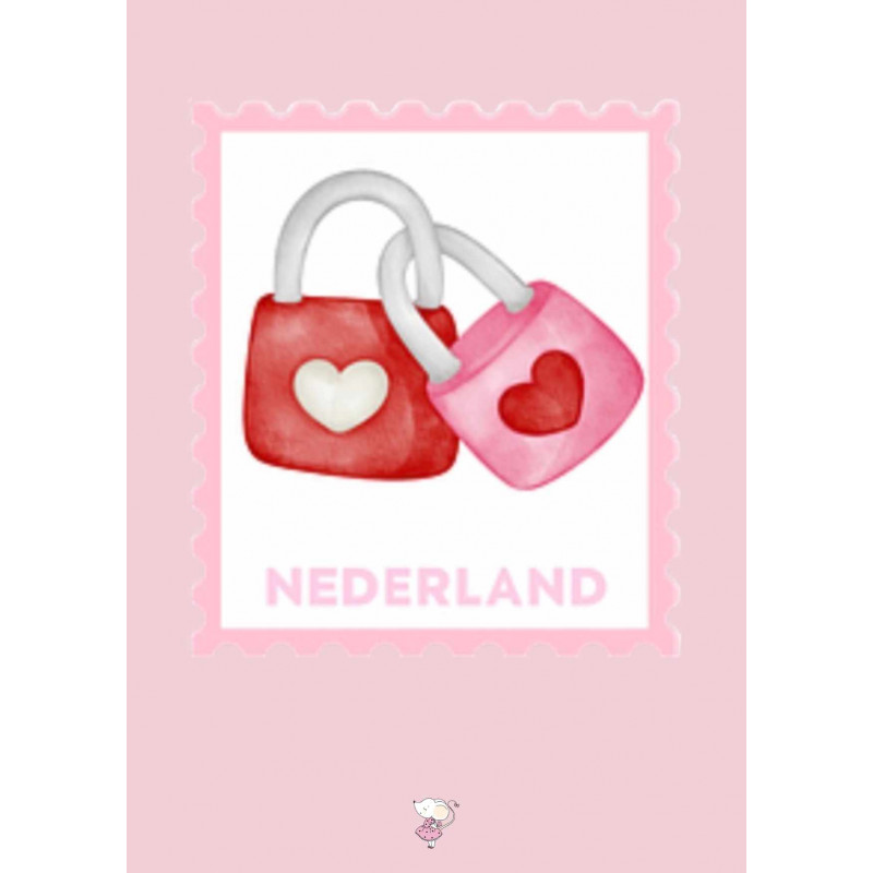 Juffrouw Muis - Sluitstickers - Hartendief