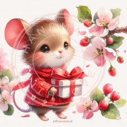 Juffrouw Muis Journal Cards - 8 stuks assorti