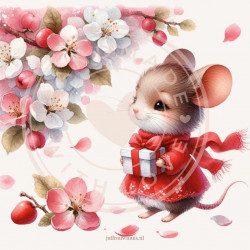 Juffrouw Muis Journal Cards - 8 stuks assorti