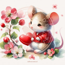 Juffrouw Muis Journal Cards - 8 stuks assorti