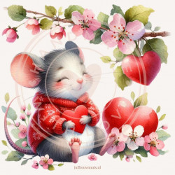 Juffrouw Muis Journal Cards - 8 stuks assorti