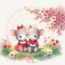 Juffrouw Muis Journal Cards - 8 stuks assorti