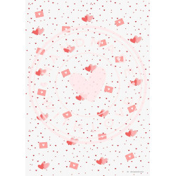 Vellum - bedrukt - LOVE