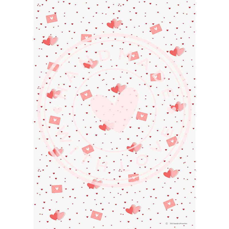 Vellum - bedrukt - LOVE