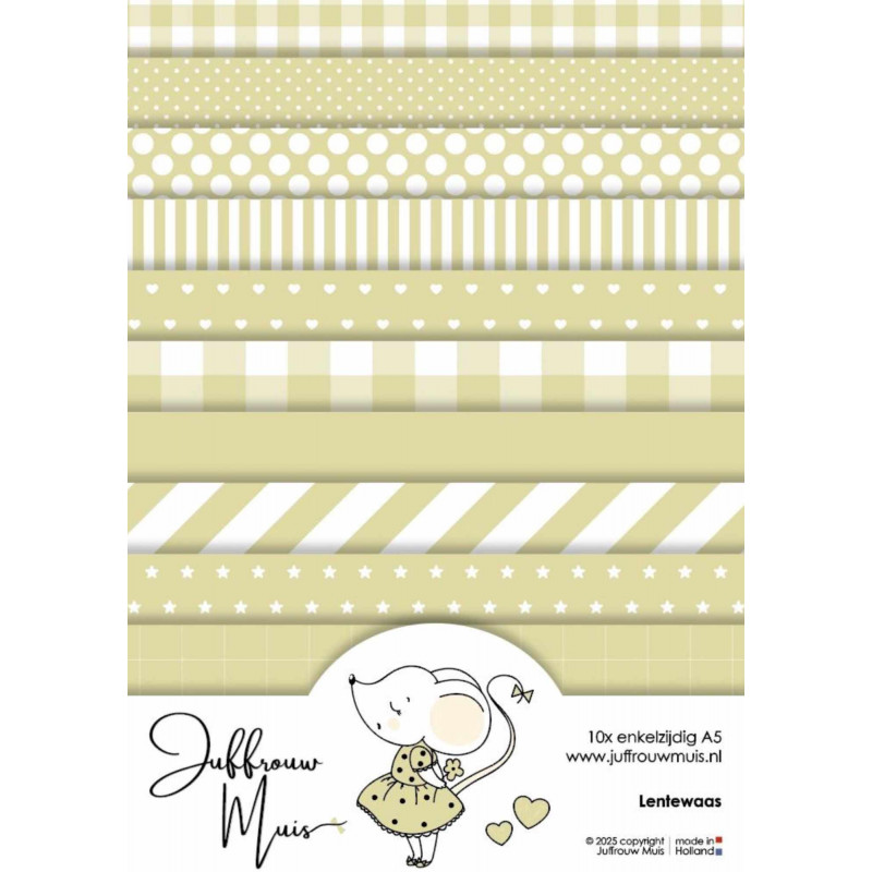 Tiny Cardstock -  A5 - Lentewaas