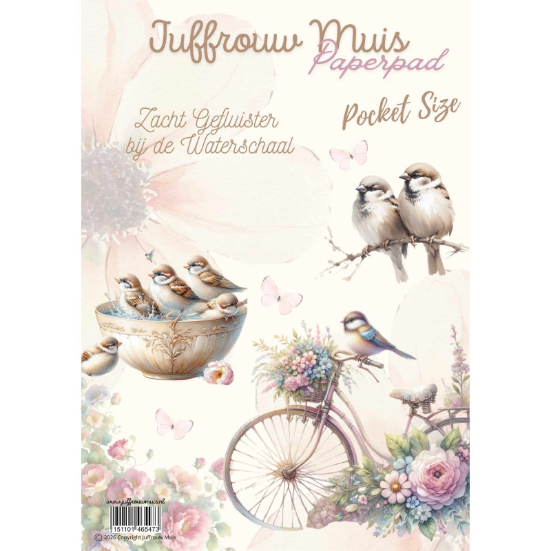 Paperpad Pocket sized -  Zacht gefluisterd bij de waterschaal