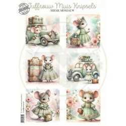 Juffrouw Muis Knipsel - Miesje Mosdauw - Exclusive