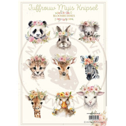 Juffrouw Muis Knipsel - Bloombuddies