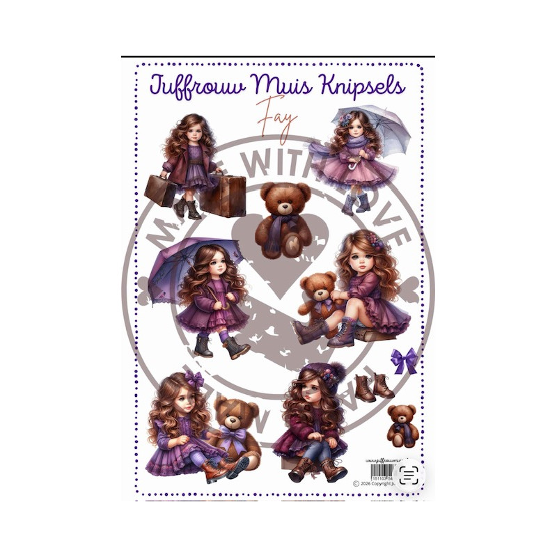 Juffrouw Muis Knipsel - Fay