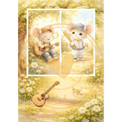 Paperpad Pocket sized -  Het bos van de Kleine Voetjes