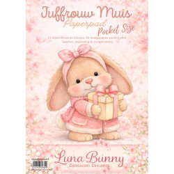 Paperpad Pocket sized -  Luna Bunny - Blossom Dreams