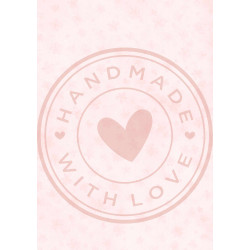 Paperpad Pocket sized -  Luna Bunny - Blossom Dreams