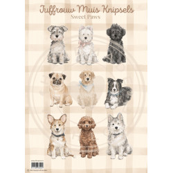 Juffrouw Muis Knipsel - Sweet Paws